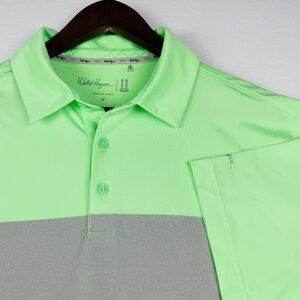 Walter Hagen 11 Majors Golf Polo Shirt Medium Color Block NWOT